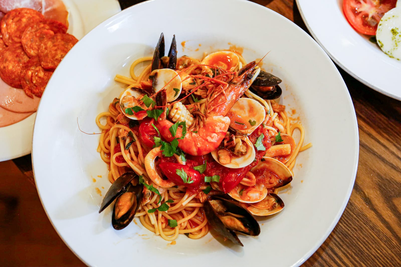 Spaghetti Alla Pescatora