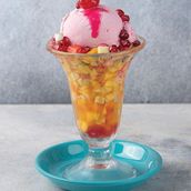 Fruit Salad With Ice Cream