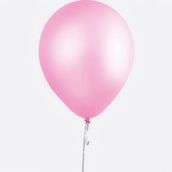 1 Pink Helium Balloon
