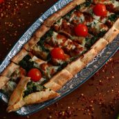Pide Spanich With Cheese