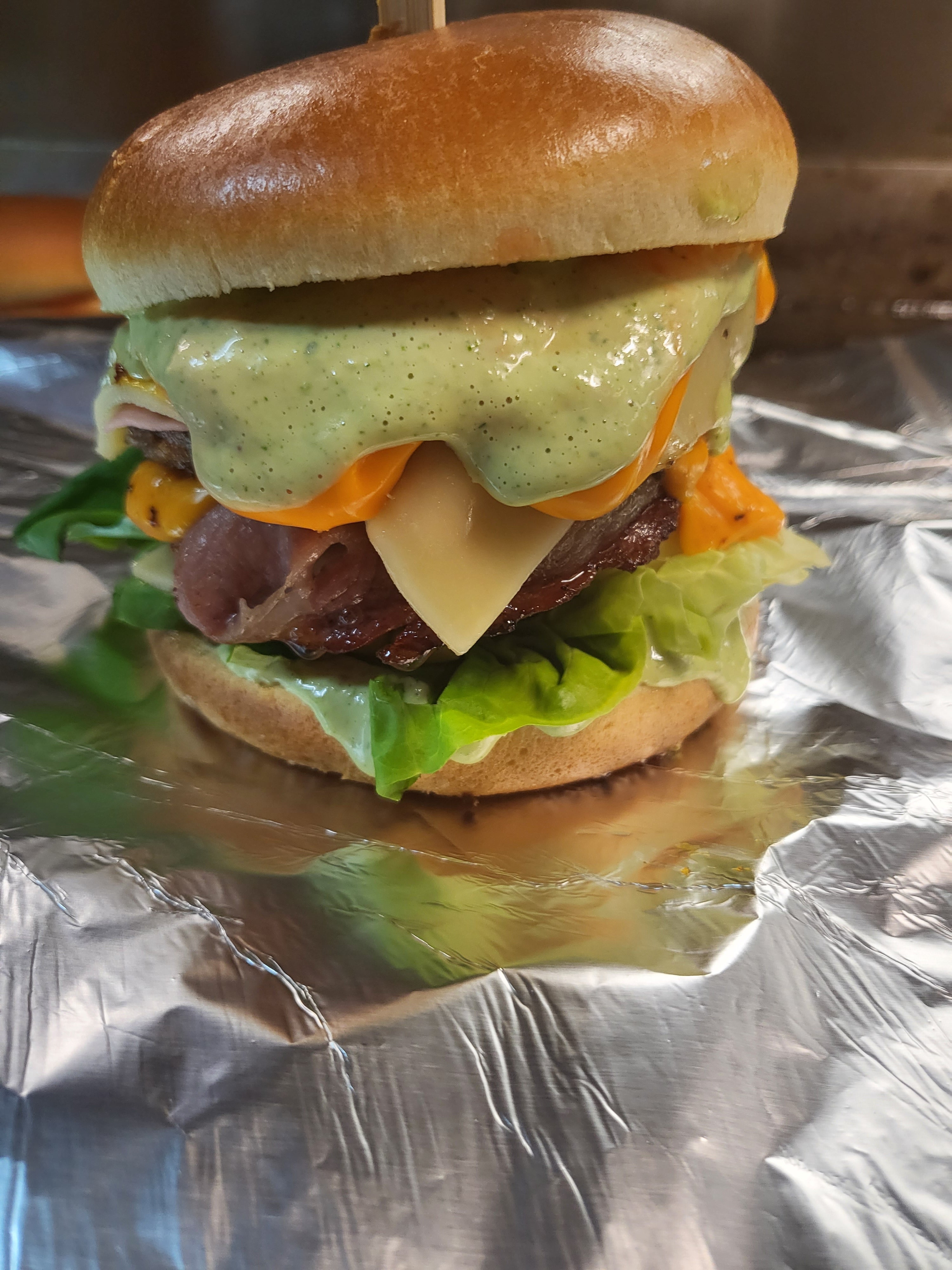 Double cheddar melt