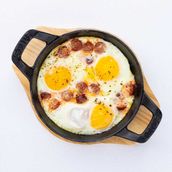 Eggs & Sujuk Pan