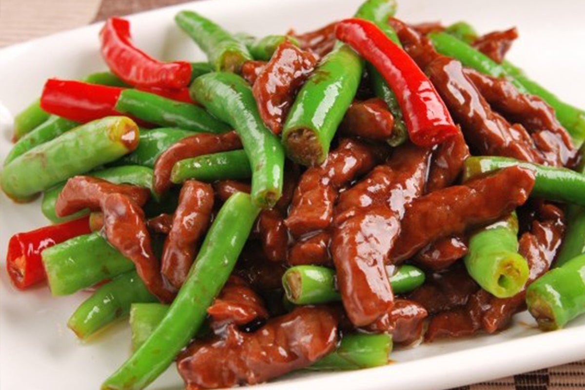 Beef in Black Bean Sauce 豉椒牛