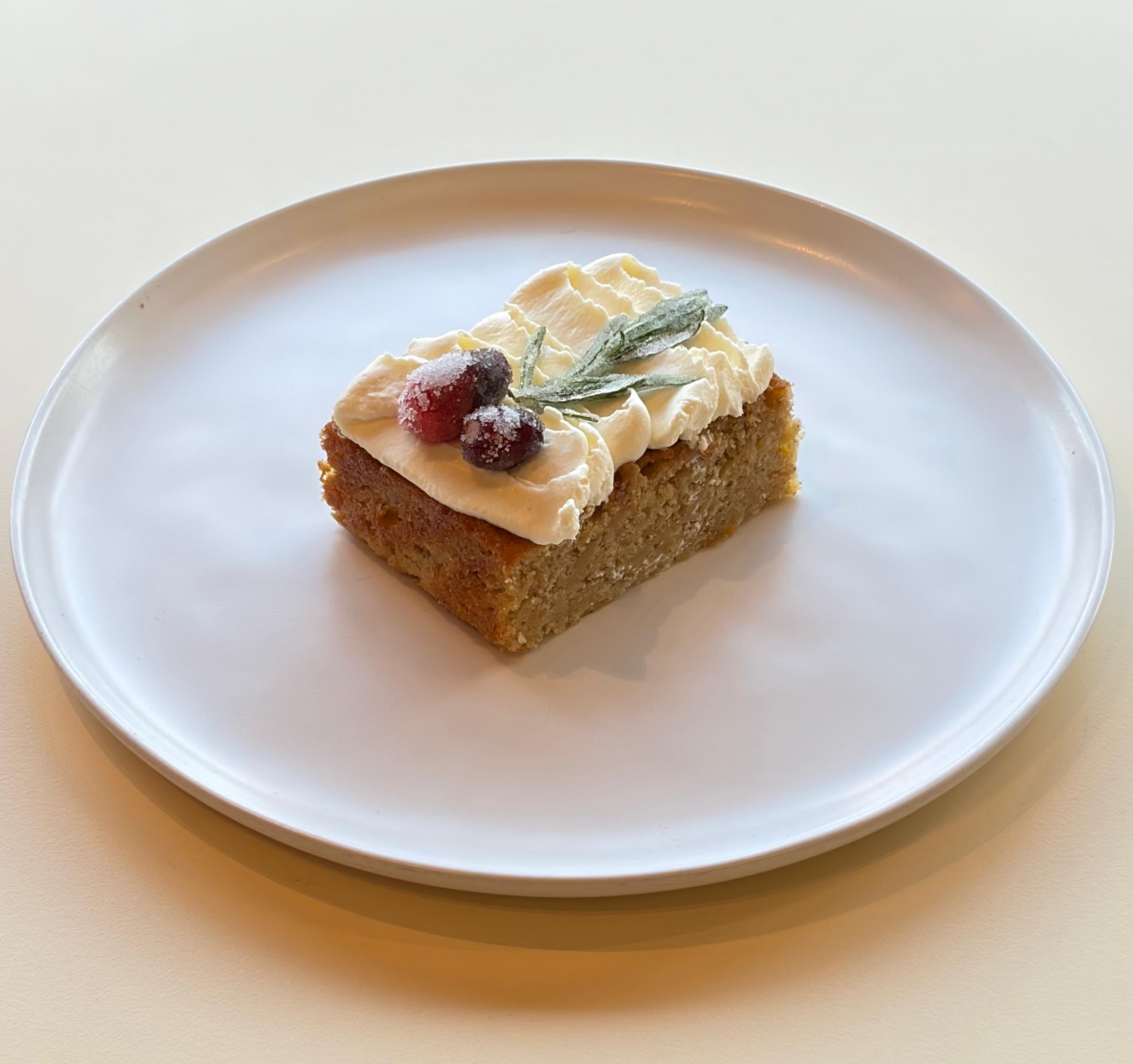 Parsnip, Maple and Orange Cake