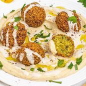 Hummus Falafel Plate