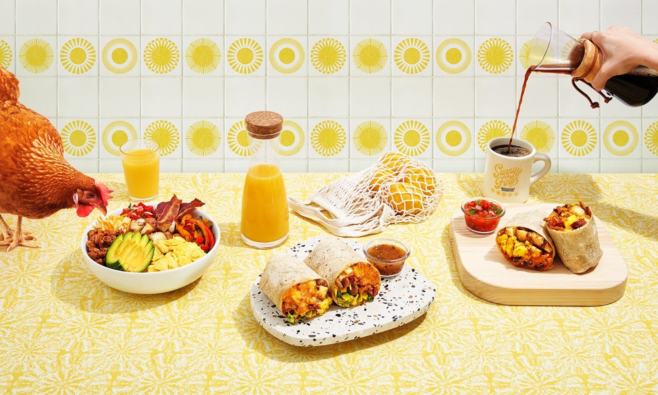 Sunny & Fine's Breakfast Burritos
