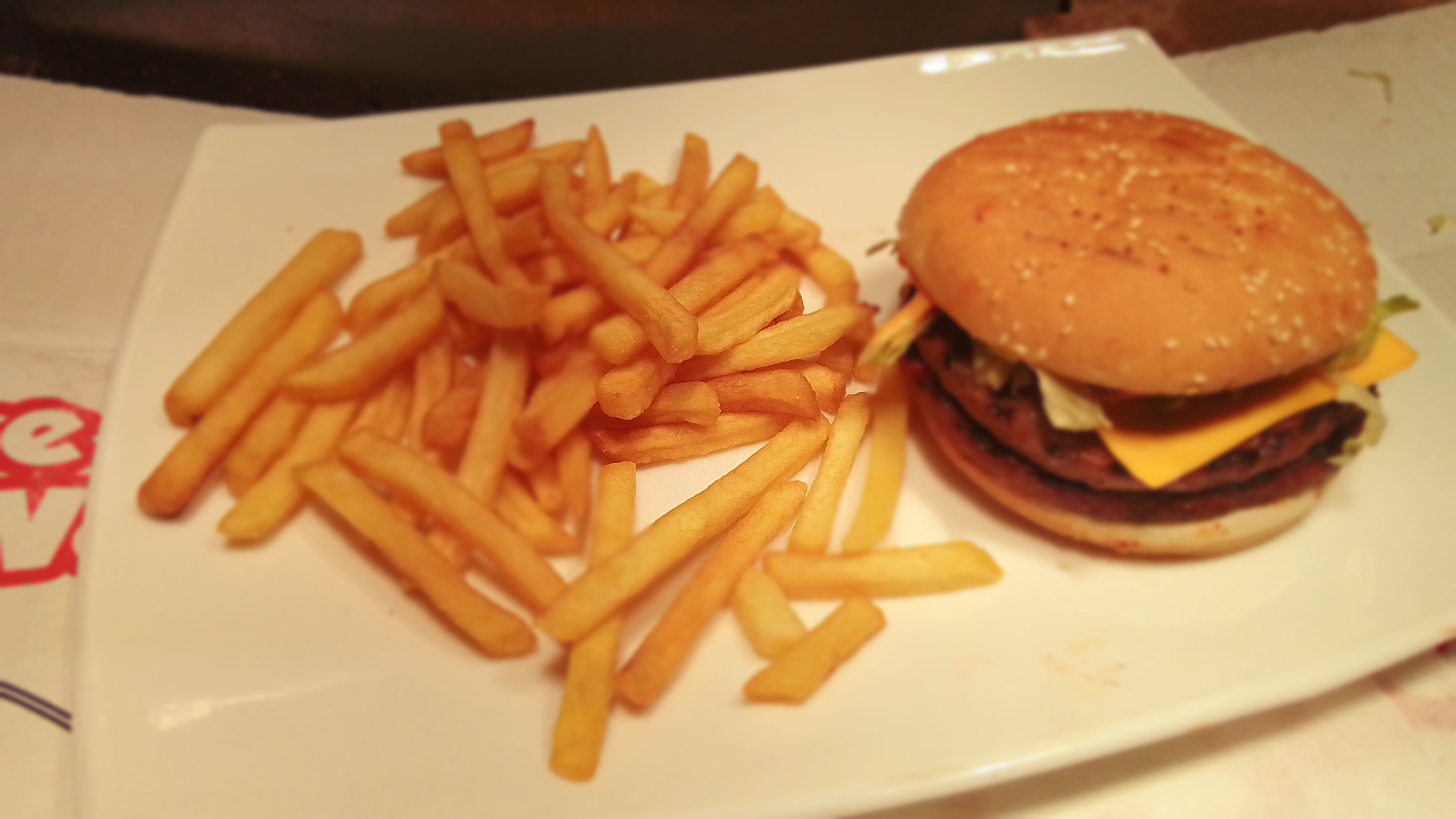King Size Burger meal