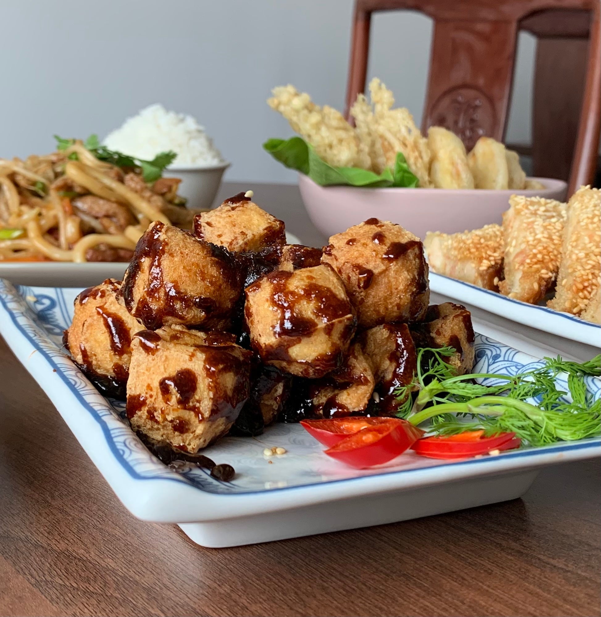 焦糖豆腐 Caramel Tofu