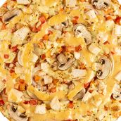 Chicken & Mushroom Pizza