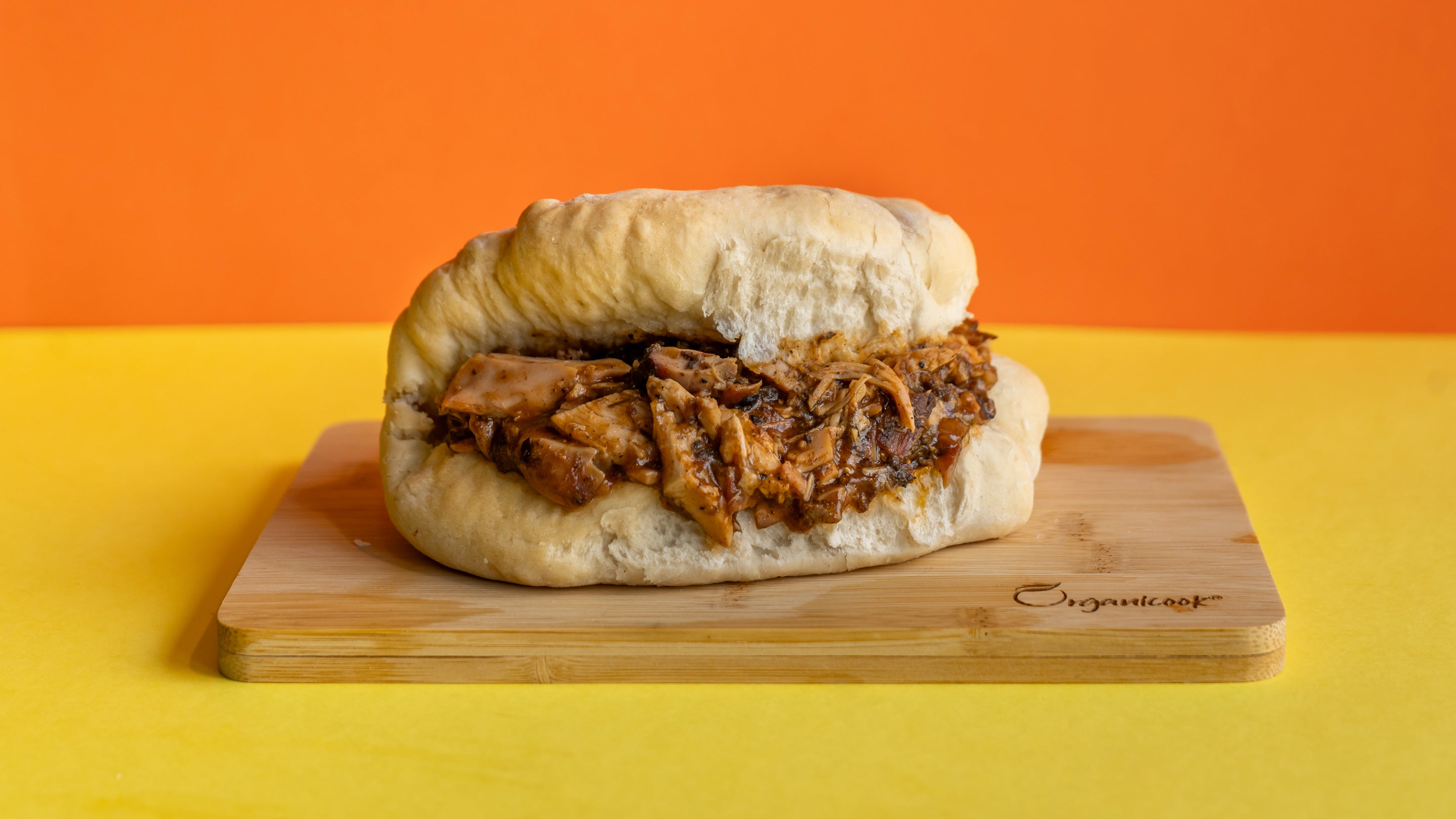 Jerk Chicken Coco Bread