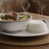 Sinigang Na Beef W. Rice