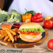Grilled Chicken Burger