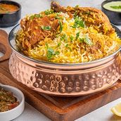Chicken Dum Biryani Single