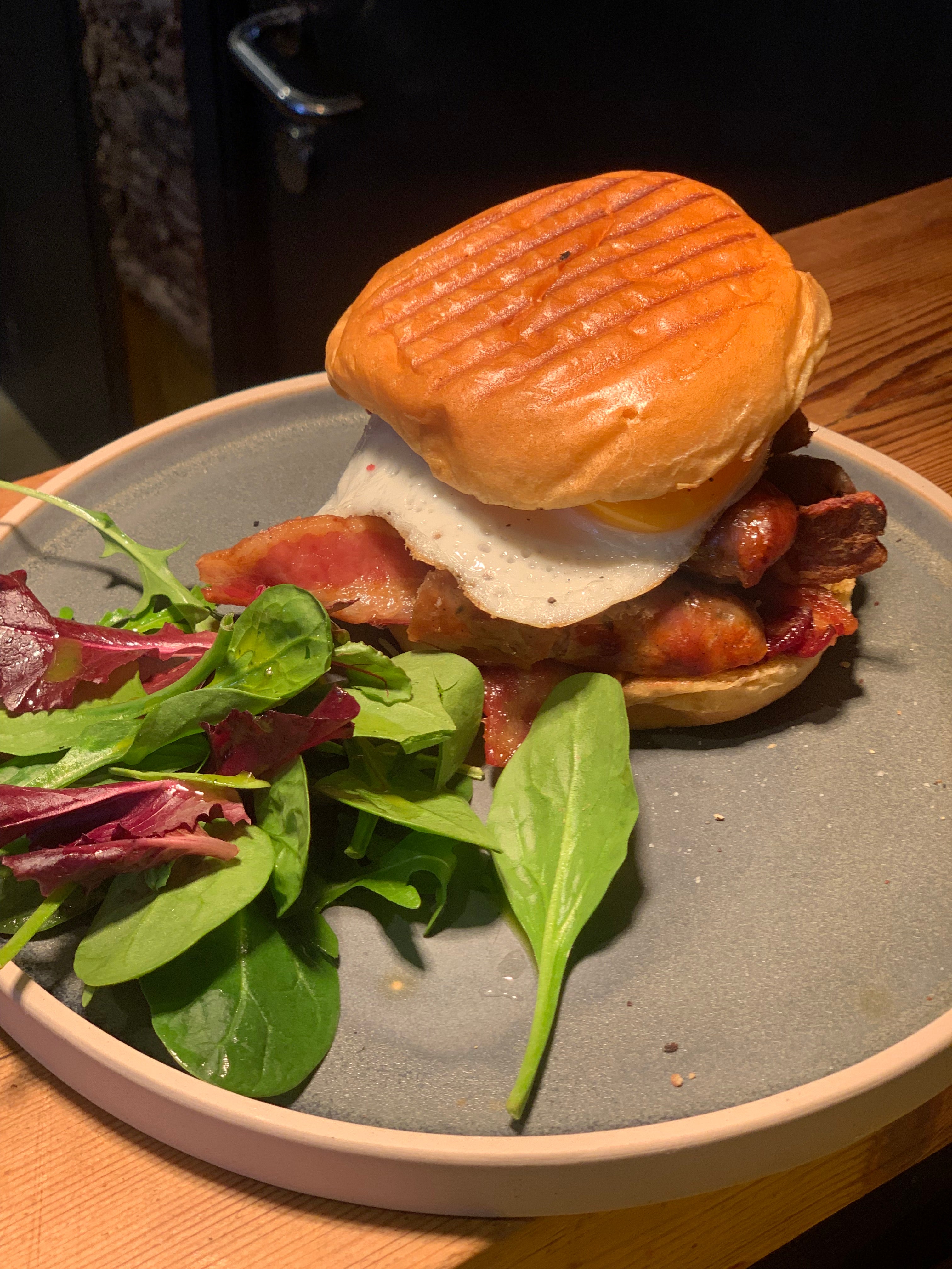 Breakfast Bap