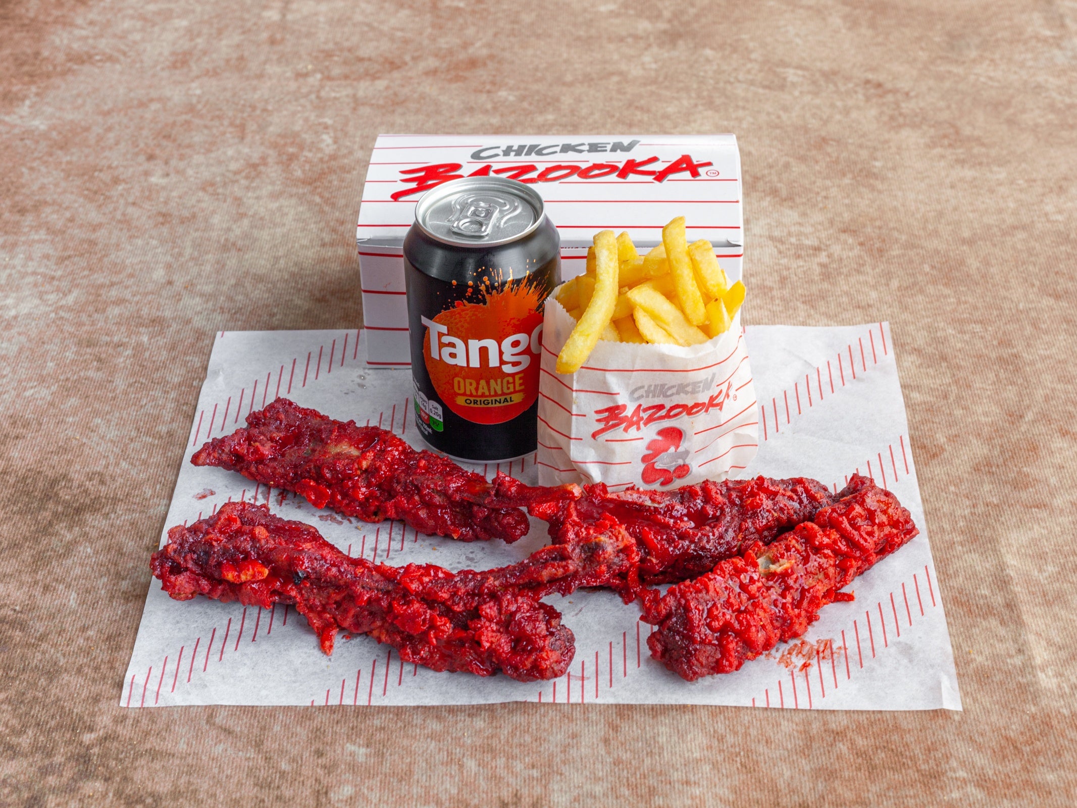 48-Bazooka BBQ Ribs Meal