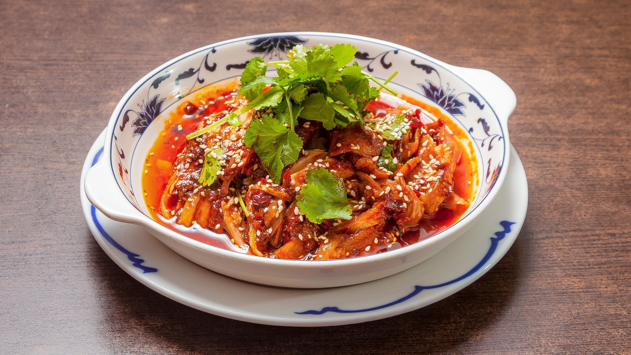 Szechuan Style Chicken in Chilli Oil 川味口水鸡