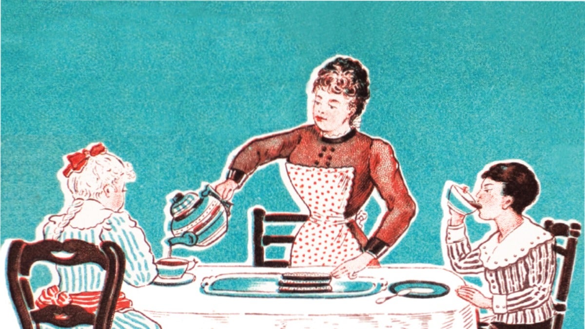 Postcard Family tea50gr