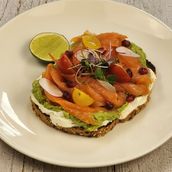 Smoked Salmon And Avocado