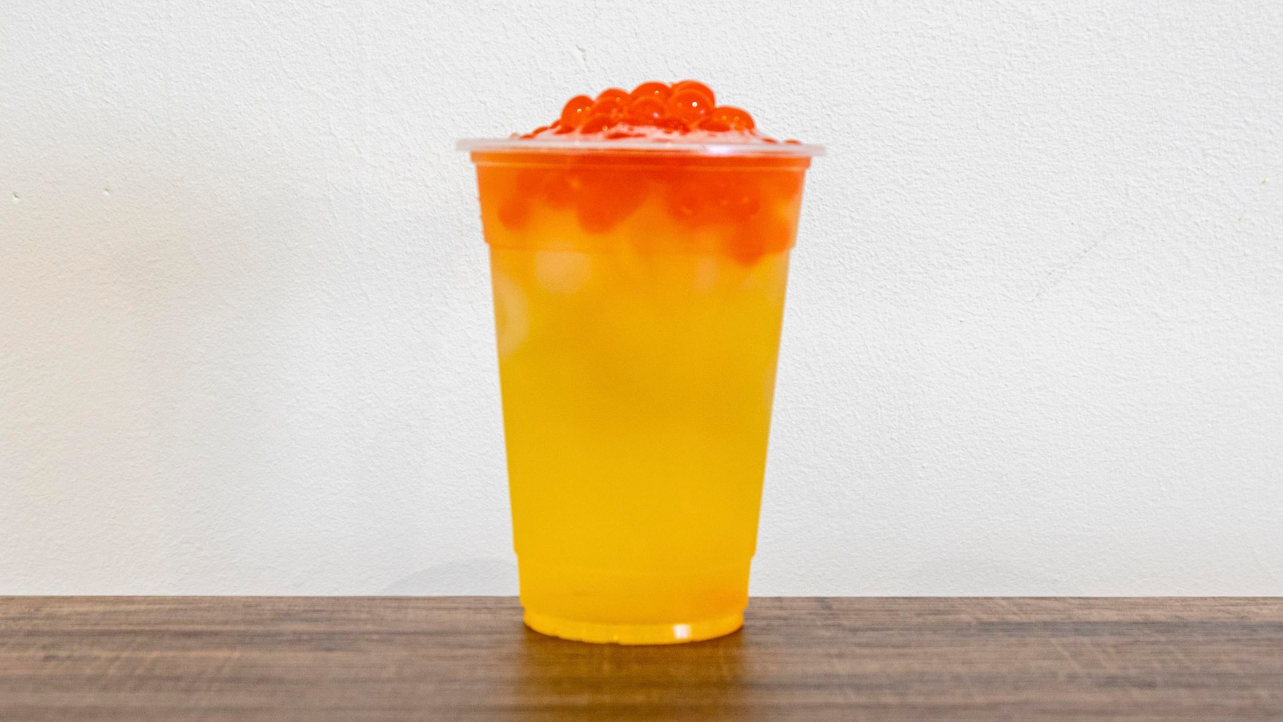 Pineapple Fruit Tea (Bubble Tea)