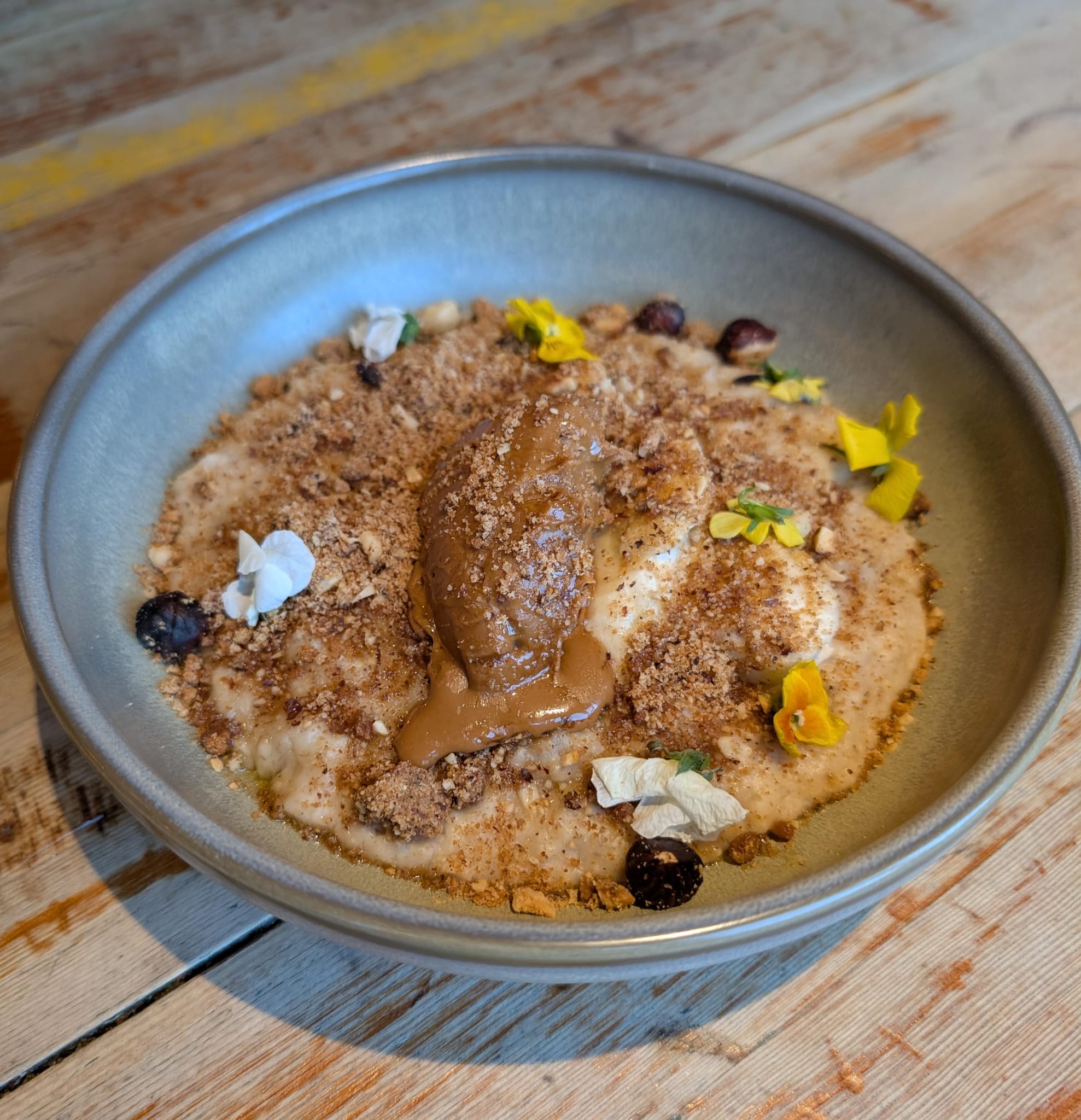 Biscoff porridge
