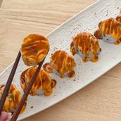 Uramaki Chicken Cheese