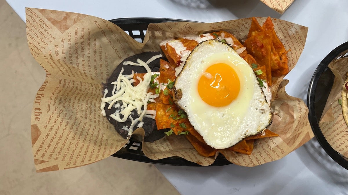 Chicken Tinga Chilaquiles
