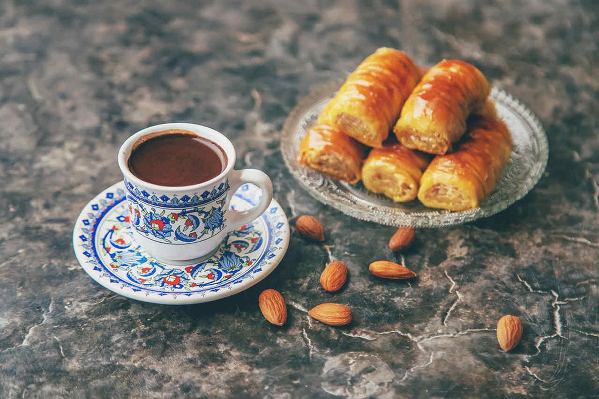Baklava & Hot Drink