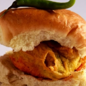 Vada Pav With Cutting Chai
