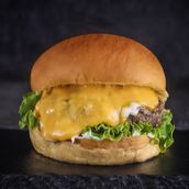 Stuffed Beef Burger
