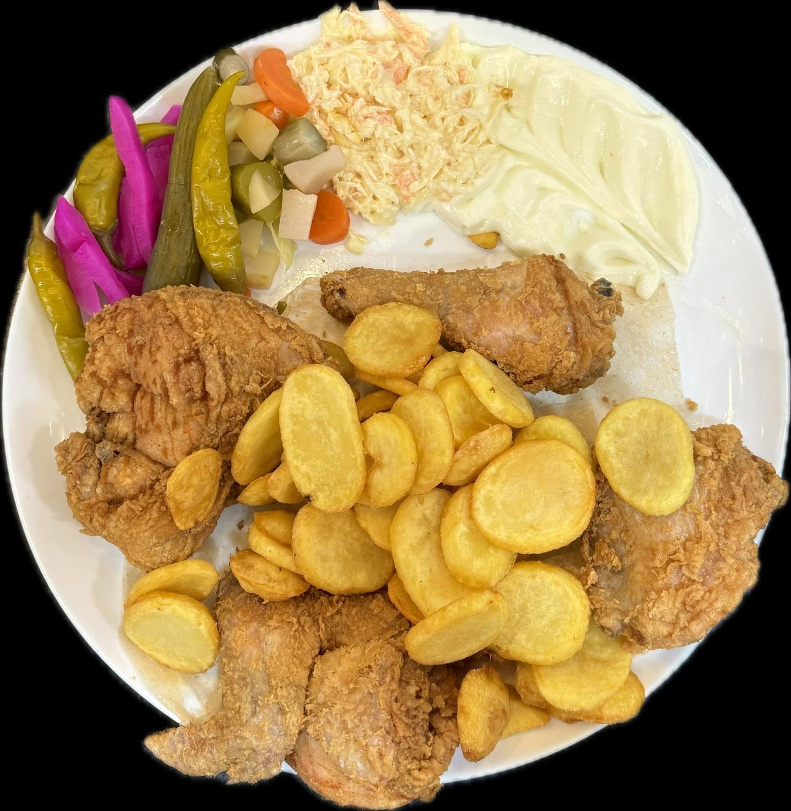 Half Chicken Borasted