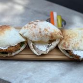 2 Falafel And 1 Fava Beans Sandwiches