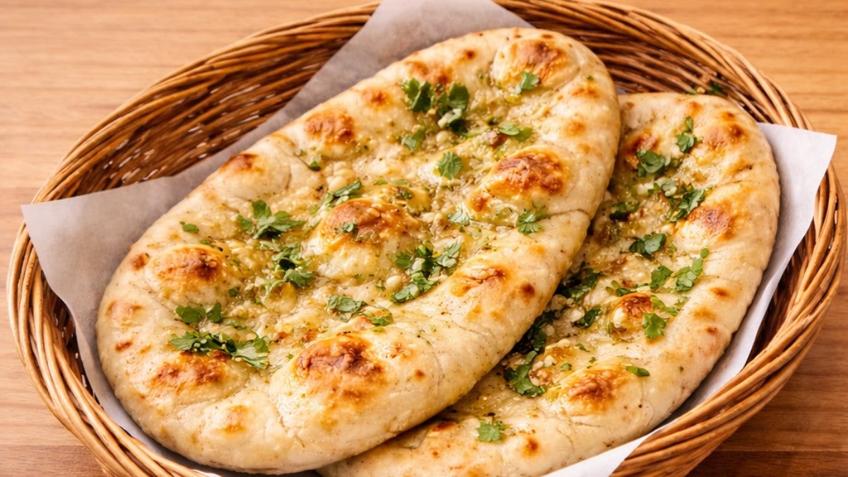 Garlic Coriander Naan