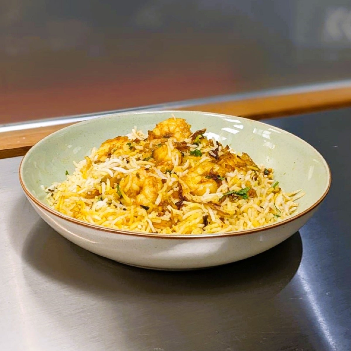 Avadhi Prawn Biryani
