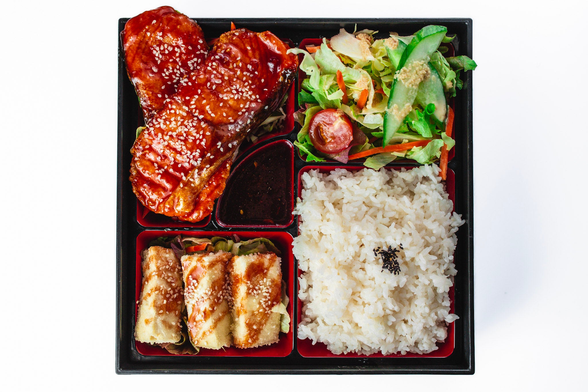 Salmon Teriyaki Bento ❤️❤️