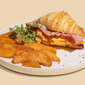 Turkey Egg And Cheese Croissant