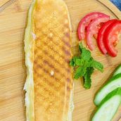 Kraft Cheese Baguette Bread Sandwich