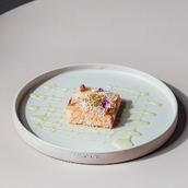 Basbosa Kunafa Cheesecake