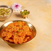 Coin Jalebi With Rabdi