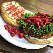 Cheetos Crispy Chicken Burger