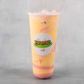 Strawberry Cream Cheese Bubble Tea