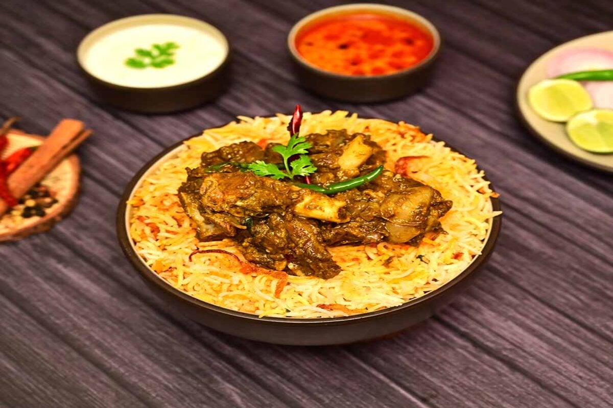 Gongura Lamb Biryani Boneless