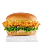 Classic chicken burger