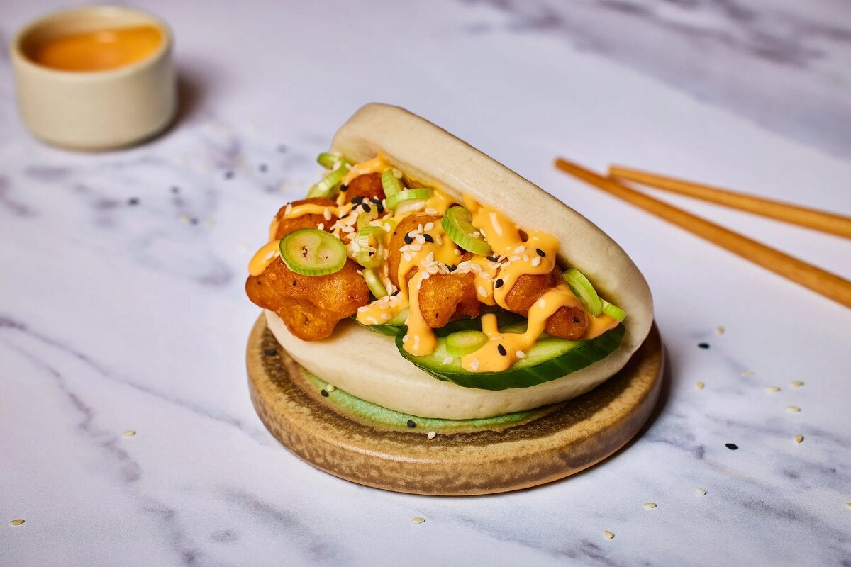 Crispy Cauliflower Bao