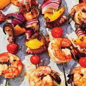 Charred Octopus Skewer