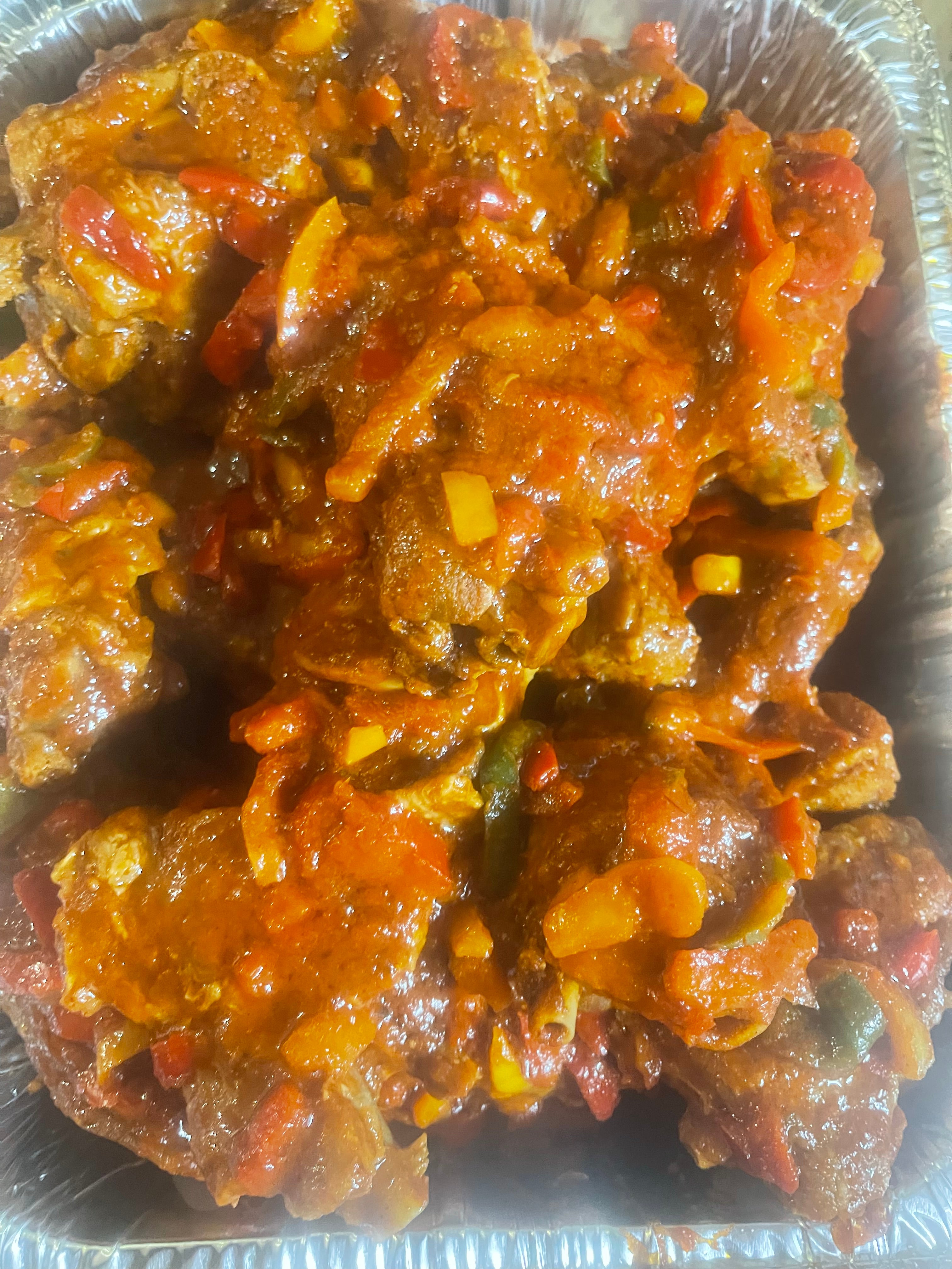 Extra Chicken cooked in tomato sauce