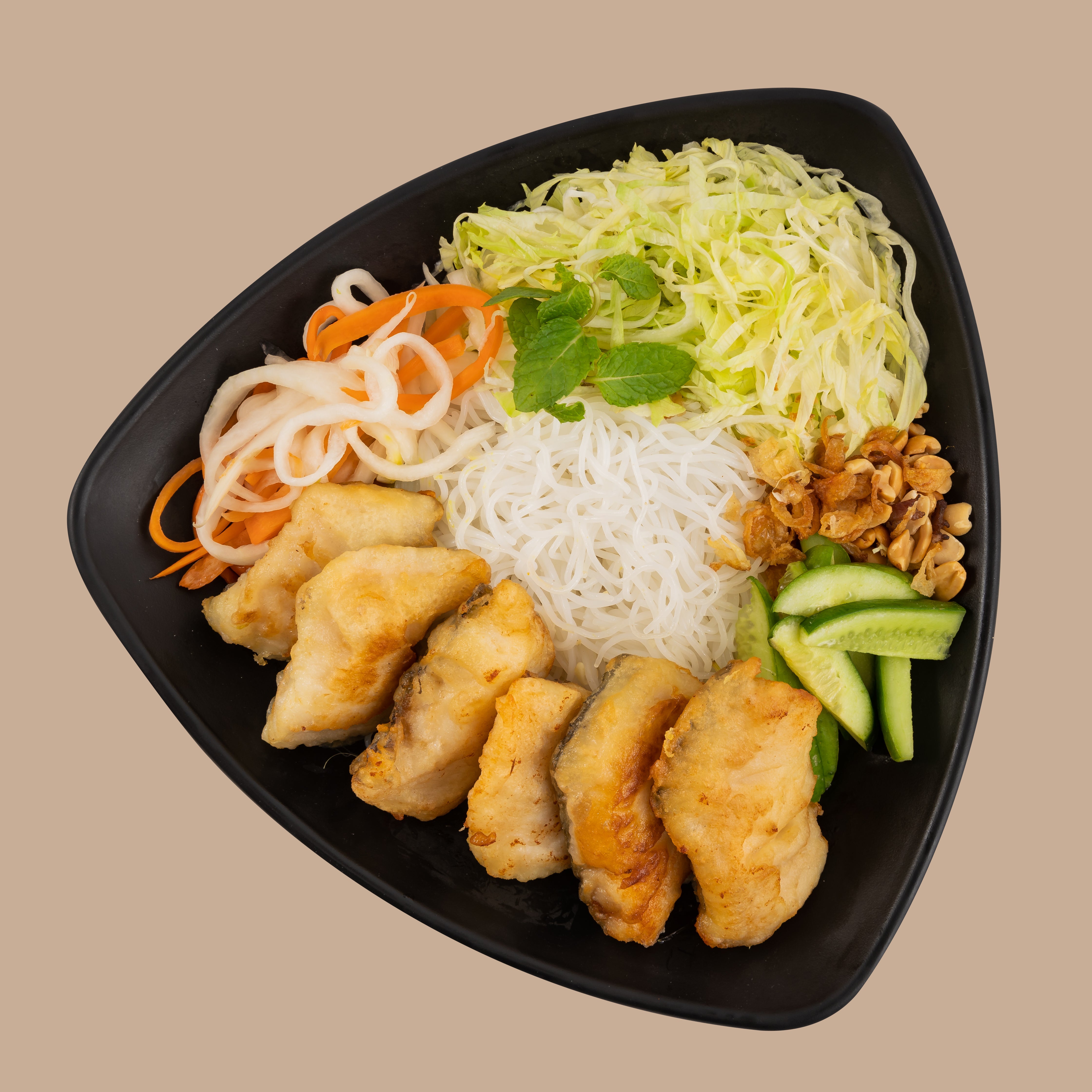 Battered Fish Vermicelli