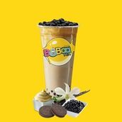 Vanilla Cheese Cake With Oreo BoBaa Tea