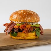 The Goofy Cow Burger