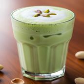 Ice Pistachio latte