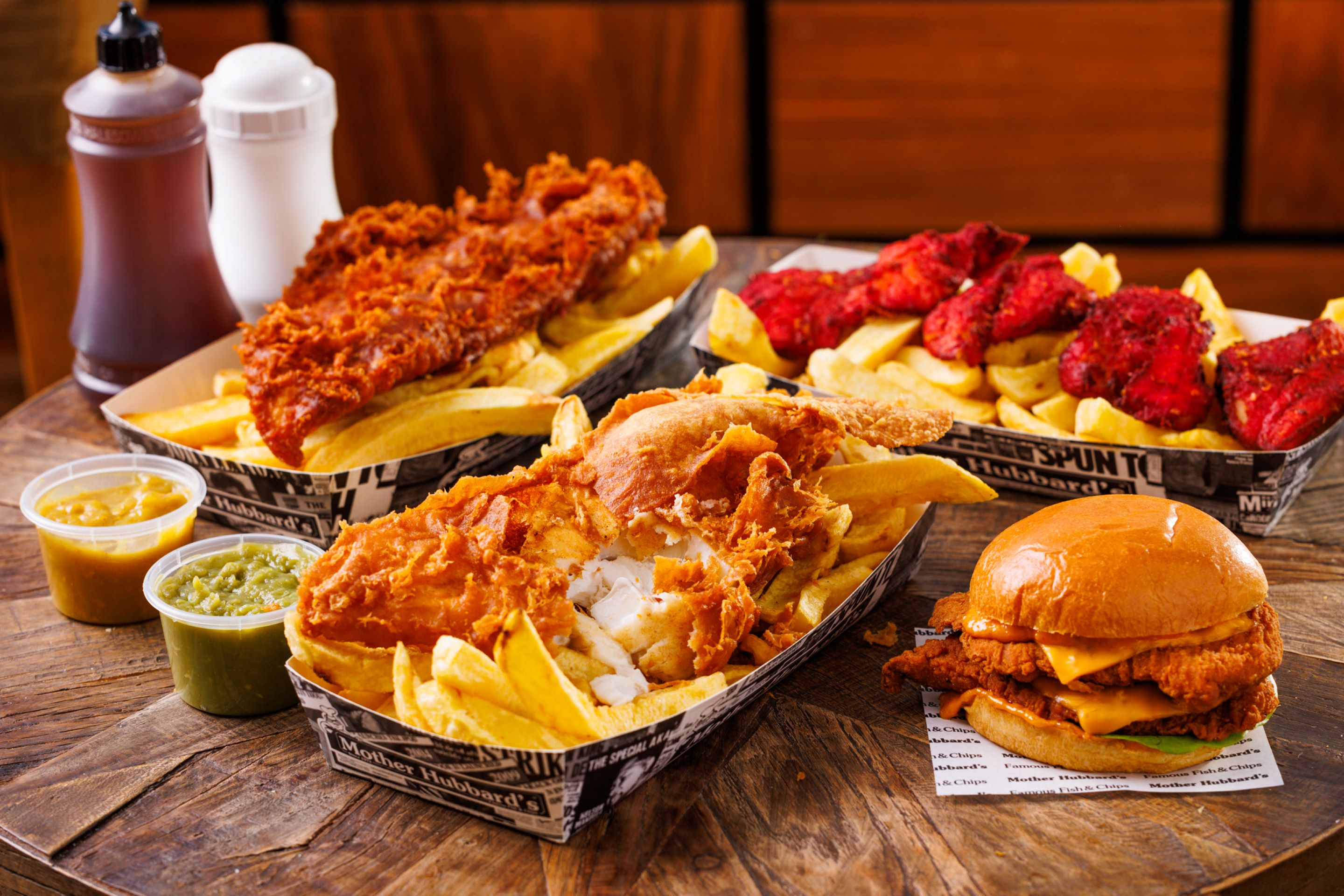 Mother Hubbard’s Famous Fish and Chips